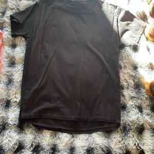 Three short sleeve small black Hanes T-shirts